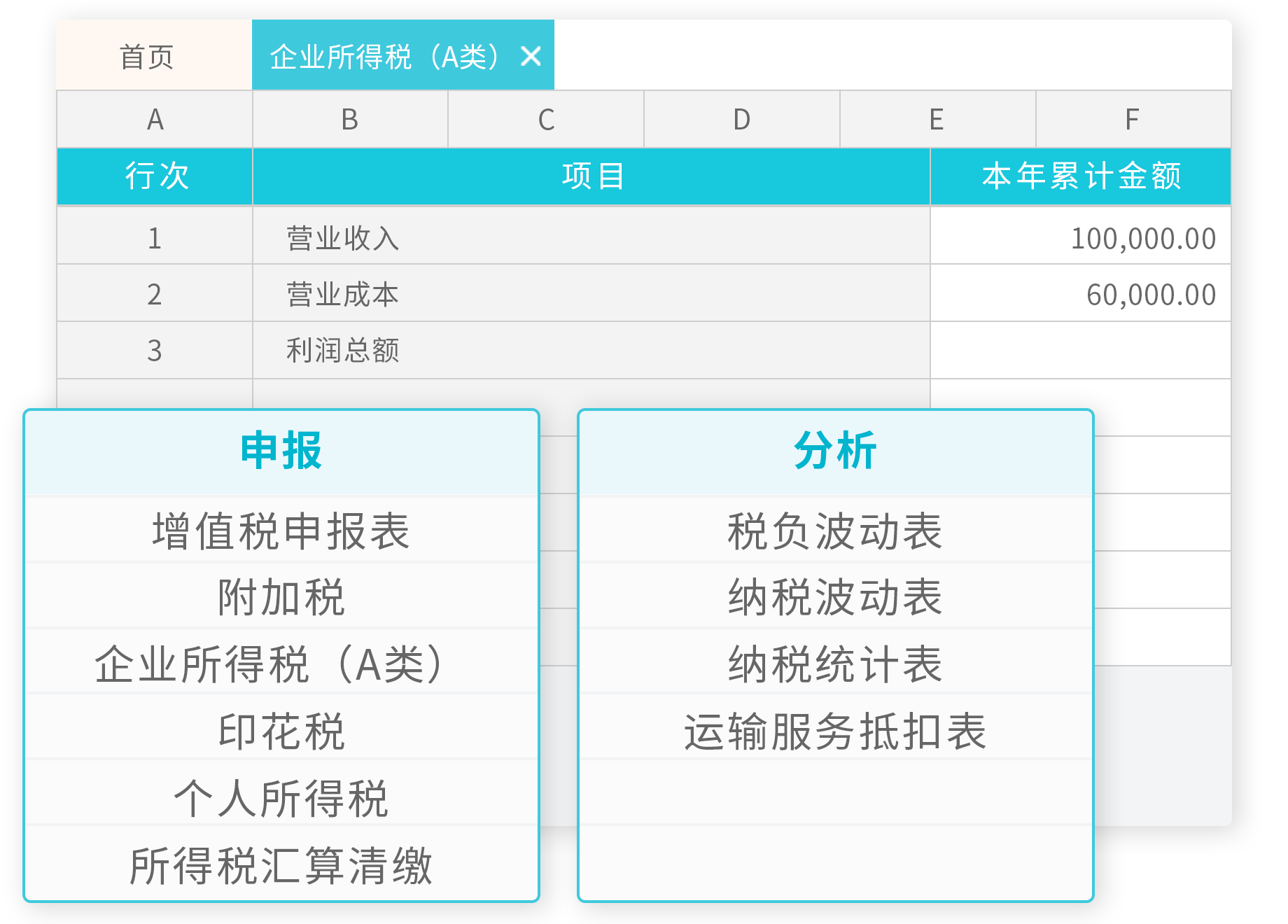 用友畅捷通云会计-智能财税务